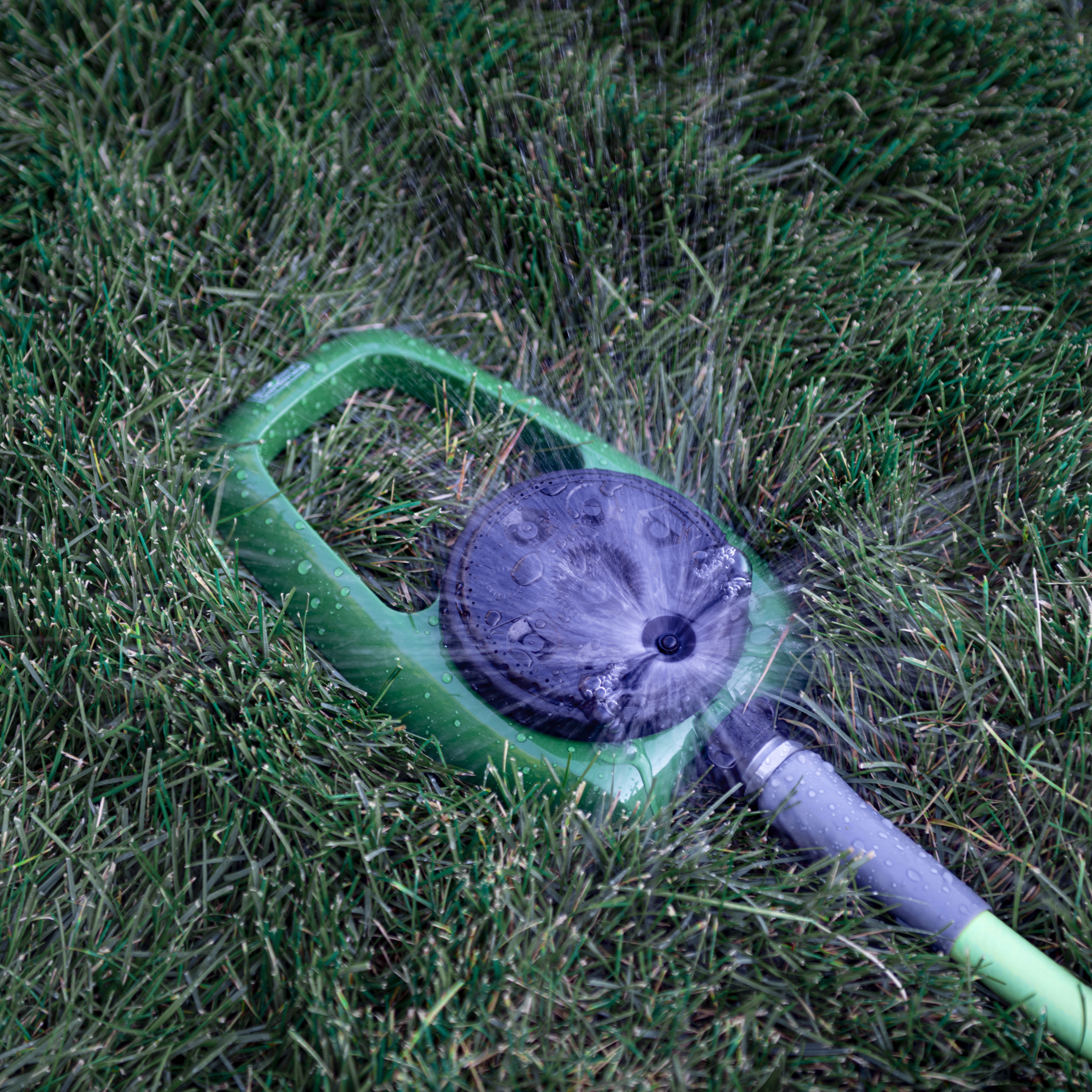 Expert Gardener 1200 Sq ft 8-Pattern Stationary Lawn Sprinkler