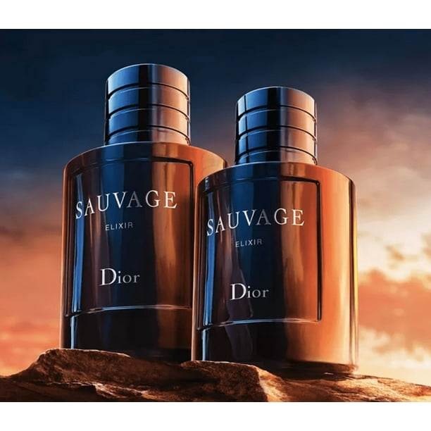 Christian Dior Sauvage Elixir Spray for Men, 3.4 oz with Cinnamon