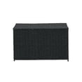 thumbnail image 4 of HOUSEHOLD ESSENTIALS Decorative Wicker Paper Rope Storage Chest, 4 of 5