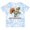 Tie Dye Blue, variant on Inktastic Happy Thanksgiving Dinosaur Boys or Girls Toddler T-Shirt