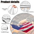 thumbnail image 6 of Uorisanigo ATV Seat Covers Universal Waterproof Vintage Puerto Rico Flag Seat Pad Cover Fits for Sportsman/Rancher/Foreman/Scrambler/Kodiak/Polaris Scrambler Four Wheeler Seats, 6 of 7