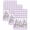 Purple White, variant on Purple Lavenders Kitchen Towels Set of 3, Spring Floral Plaid Farmhouse Elegant Absorbent Dish Towels for Kitchen, Microfiber Hand Towel, Quick Drying Tea Towel for Cleaning Decorative Dishcloths