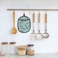 thumbnail image 5 of Travel1 Pot Holders for Kitchen - Heat Resistant Oven Mitts Hot Pads with Pocket, Non Slip Silicone Pot Holders, Cuteness Hanging Loop Potholders for Kitchen Baking, 5 of 5