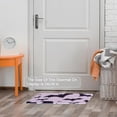 thumbnail image 5 of Halloween Flying Black Bat Silhouette Violet Background Small Area Rug, Non-Slip Door Mat Indoor Floor Mat, Washable Kitchen Rug Entrance DMat for Bedroom Living Room, 5 of 7