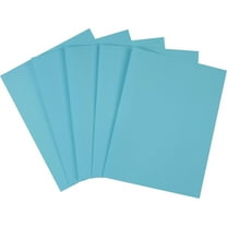 Staples Brights Multipurpose Paper 24 lbs. 8.5" x 11" Blue 500/Ream (20101)