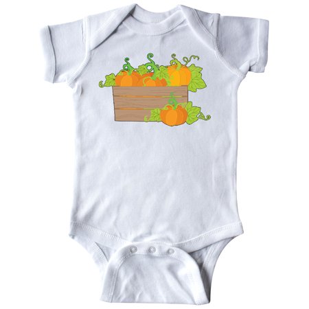 

Inktastic Pumpkins in a Crate with Green Vines Gift Baby Boy or Baby Girl Bodysuit