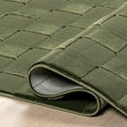 thumbnail image 4 of nuLOOM Alaiya Checkered Machine Washable Area Rug, 9' x 12', Green, 4 of 9