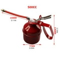 thumbnail image 4 of YESTUNE 300ml 500ml Pistols Pump Oiler with Hose Spout Lubricating Oil Thumb Pump Oil Can Tool Flexible Lubrication Bottle, 4 of 14