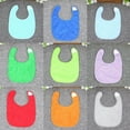 thumbnail image 2 of Terry-Cloth Baby Towel Bib U-shape Drooling Bib Neck Scarf Solid Color Feeding Bibs Toddler Nursing Bib for Eating 12pcs, 2 of 4