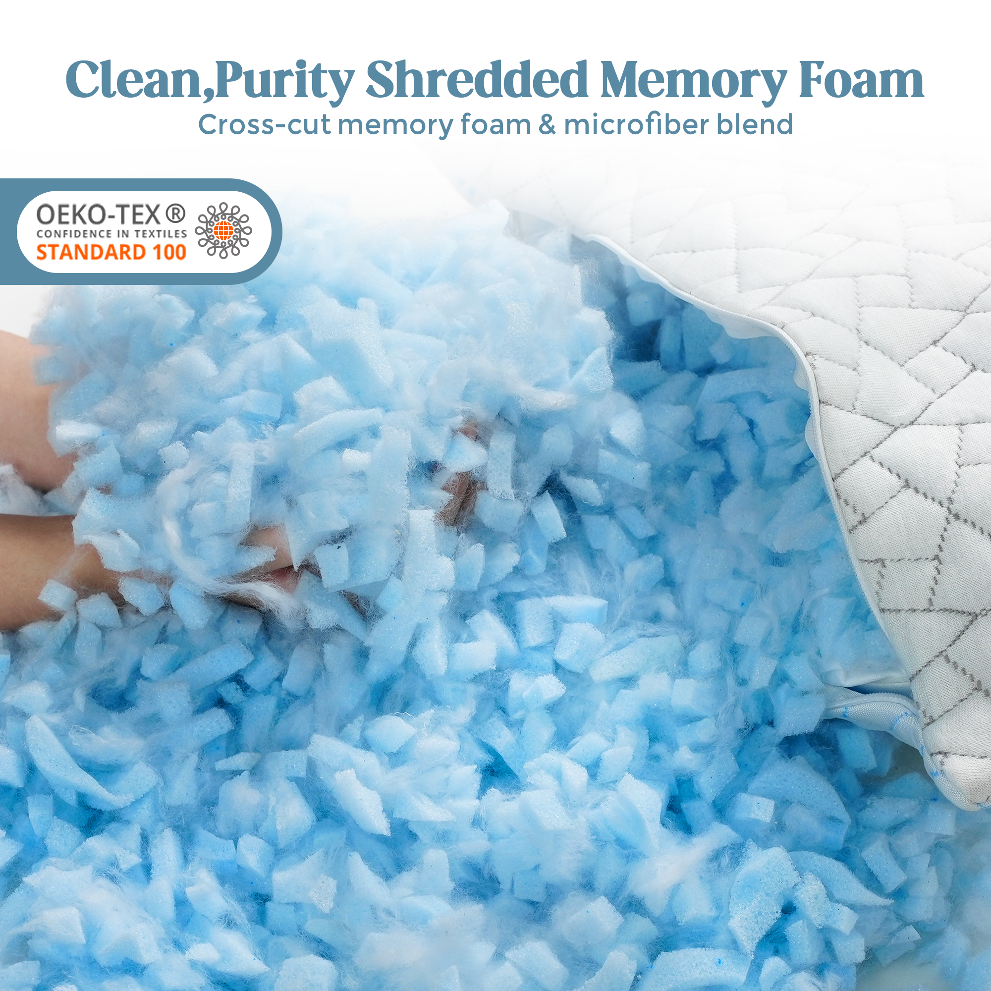 Puredown Memory Foam Pillow King 2-Pack photo 7