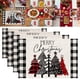 thumbnail image 4 of Decoraciones para Mesa Comedor Interior 4/6 Uds. Prácticos Manteles Individuales Navidad 18 X 12 Pulgadas Bonitos Y Creativos, 4 of 9