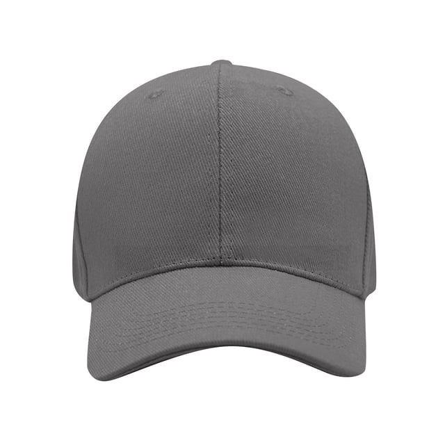 Gorra de béisbol unisex de moda veraniega informal con protección solar: algodón, talla única, color liso, uso diario y al aire libre