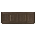 thumbnail image 5 of Evelyn&Zoe Tillman Rectangular TV Stand for TV's up to 75", Alder Brown, 5 of 8