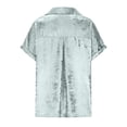 thumbnail image 5 of Plebaso Blouses Élégantes pour Femmes 2025 Manches Courtes Décontractées Col en V T-Shirts de Mode pour Femmes, 5 of 5