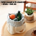 thumbnail image 4 of Ganfancp Lonchera Bolsa de Aislamiento Engrosada Estudiante Oficina Trabajador Llevar Almuerzo de Mano Bolsa de Almuerzo Bolsa de Aislamiento y Almacenamiento En Frío Ofertas Flash Liquidación 1X Bol, 4 of 6