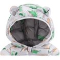 thumbnail image 4 of XBASW Kids Baby Boys Girls Winter Coats Snowsuit Toddler Hooded down Cotton Jacket Light Puffer Warm Windproof Outwear 2-7T, 4 of 9