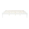 thumbnail image 3 of Powell Plumley 15.75" High Low Profile Platform Bed Frame, Queen, White, 3 of 13