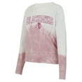 thumbnail image 2 of Women's Concepts Sport Pink/White Chicago Blackhawks Orchard Tie-Dye Long Sleeve Top, 2 of 3
