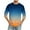Blue, variant on YFNNUP Mens Big and Tall T Shirts Casual Gradient Short Sleeve T-Shirt Summer Round Neck Workout Tshirts Basic Tee
