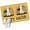 Yellow, variant on Entryway Rug 2'x3', Easter Eggs Small Rug for Kitchen Bathroom Door Mat Indoor Entrance, Rabbit Spring Botanical Wildflowers Bunny Beige Non-Slip Area Rugs Floor Mats Carpet Front Door Rugs
