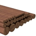 thumbnail image 1 of 32Pcs 7 Size Walnut Wooden Dowel Rods 6 Inch Long Wooden Dowel Rods Sticks 4/6/8/10/12/15/18mm Wood Sticks, 1 of 8