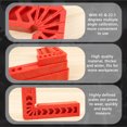 thumbnail image 3 of Labymos 90 Degree Positioning Squares DURA 4 Pcs 4 Inch Right Angle Clamp Woodworking Carpenter, 3 of 5