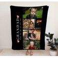 thumbnail image 3 of Personalised Photo Blanket | Personalised Grandad Gifts, 3 of 6