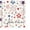 B001- Color A, variant on Shower Curtain Set for Bathroom, Waterproof Fabric Shower Curtain, Decorative Shower Curtain, Shower Curtain Pattern, 71X59 in Digital Printed Red Blue White Star America Design