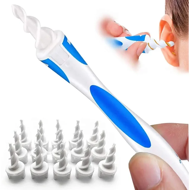 Extractor de cerumen kit de eliminación de cerumen reutilizable JAMW 16 piezas
