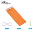 thumbnail image 3 of 50Pcs Dark Orange Tassel Garland Banner w Rope for Wedding Birthday Party Decoration, 3 of 7