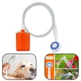 thumbnail image 2 of koolsoo Portable Camping Shower Outdoor Camping Shower Pump Rechargeable Shower Head for Orange, 2 of 8
