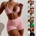thumbnail image 2 of Top-kevin String Halter Triangle Bikini Tops for Women Sexy Bathing Suit Swim Bikinis Set, 2 of 10