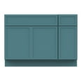 thumbnail image 6 of 45" Freestanding Bathroom Vanity Cabinet without Top in Sea Green, 6 of 6