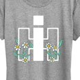thumbnail image 3 of International Harvester Logo Growing Daisies - Women's Short Sleeve Graphic T-Shirt, 3 of 6