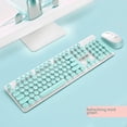 thumbnail image 5 of Juego de teclado y ratón mecánicos N520 inalámbricos con sensación punk para oficina y negocios, 5 of 5