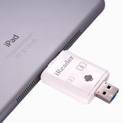 CyberTech Lightning iReader USB Micro SD Card Reader TF Card Reader SD Card R