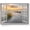 Sand Dunes, variant on Open Window Canvas Wall Art: Sunset Coastal Beach Scenery Fake Window View Picture Blue Ocean Waves Seascape Painting Nautical Sailboats Prints Modern Natural Sea Landscape Artwork for Bedroom