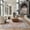 Rust, variant on SAFAVIEH Arizona Ronnie Medallion Polyester Area Rug, Rust/Olive, 3' x 5'