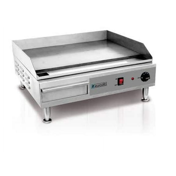 Eurodib SFE04910 220 Commercial Stainless Steel Griddle