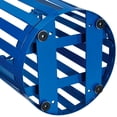 thumbnail image 7 of 36 Gallon Outdoor Steel Recycling Receptacle w/Access Door & Dome Lid, Blue, 7 of 7