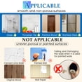 thumbnail image 6 of WAYCOM Vacuum Metal Suction Cup Hooks Stainless Steel Shower Holder Hanger for Bathroom(Black 2pcs), 6 of 8