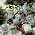thumbnail image 4 of Adorno de bola navideña verde para año nuevo 2024, adorno de bola para árbol de Navidad, colgante, decoración colgante, decoración navideña para el hogar, 4 of 5
