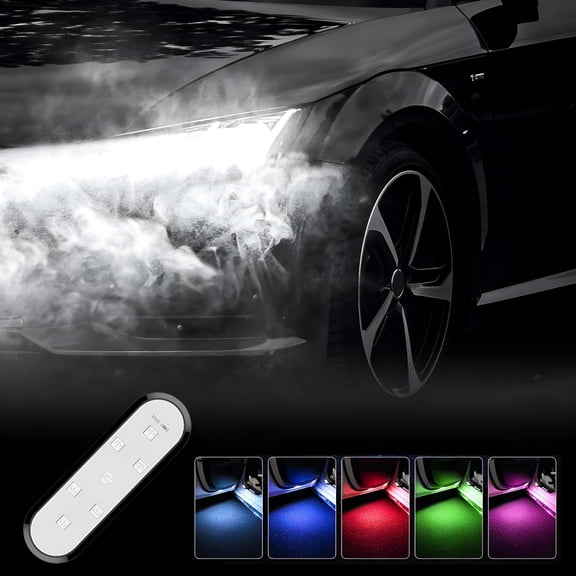 HIBIBUD LED Car Door Lights-Wireless Welcome & Safety Lights with Soft Ambient Lighting Easy Installation for Vehicles