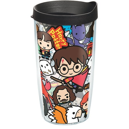 

Tervis Harry Potter - Group Charms Made in USA Double Walled Insulated Tumbler Travel Cup Keeps Drinks Cold & Hot 16oz Classic
