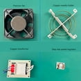 thumbnail image 3 of Industrial Adjustable ESD Ionizer Fan Desktop Ionizing Air Blower Anti Static Fan  Static Electrostatic Discharge Fan For Production Lines, 3 of 8