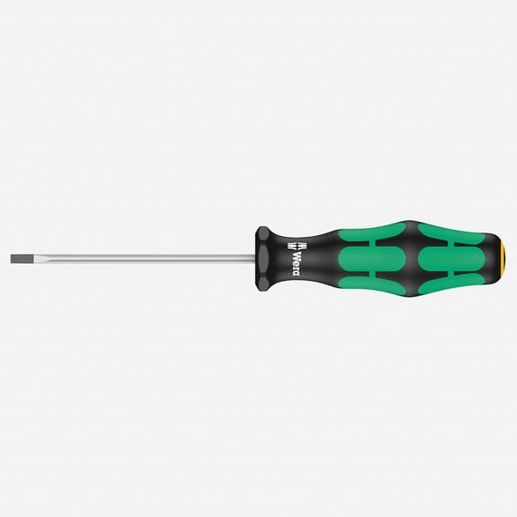 Wera 110001 3.0 x 80mm Kraftform Plus Slotted Screwdriver