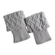 thumbnail image 1 of Puños de bota de Tobillo de punto Protector de acrílico suave Calcetines de bota de Calentadores de piernas de mujer para regalos - Ceniza Sunnimix protector de pierna corto, 1 of 7
