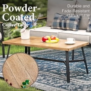 MF Studio Wicker Outdoor Patio Furniture Set, 5-Seat Patio Conversation Set with Swivel Chairs, PE Rattan Outdoor Sofa Set, Beige