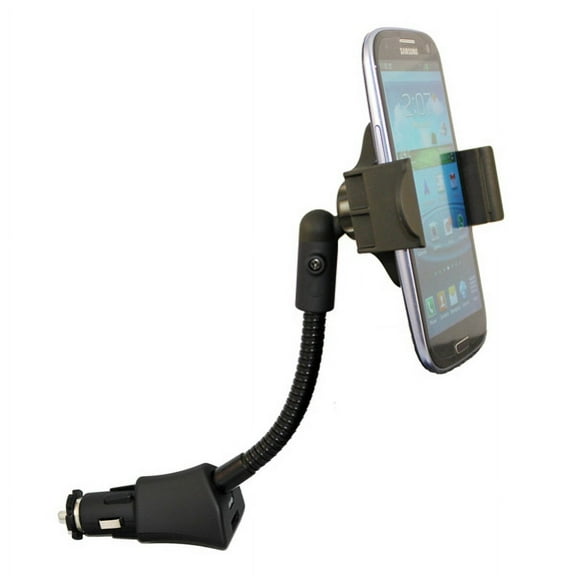 Charger Car Mount for Galaxy J7/J5/J3/J2/J1 - Holder DC Socket USB Port Cradle Rotating Plug-in R4E Compatible With Samsung Galaxy J7/J5/J3/J2/J1