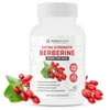 Pure Berberine - 1200mg Max Strength – Supports Immune Function, Glucose Metabolism & Helps Cardiovascular Function – 1 Month